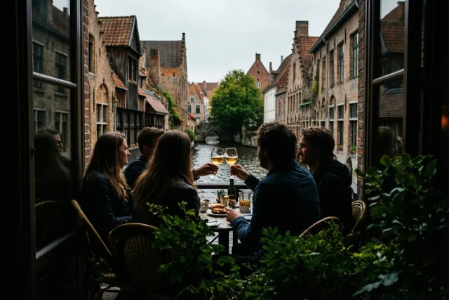 Samen klinken op jou