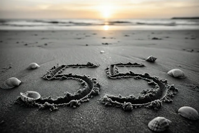 Een stille strandwens