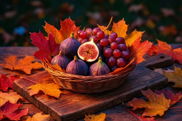 Een mandje vol herfstsmaak