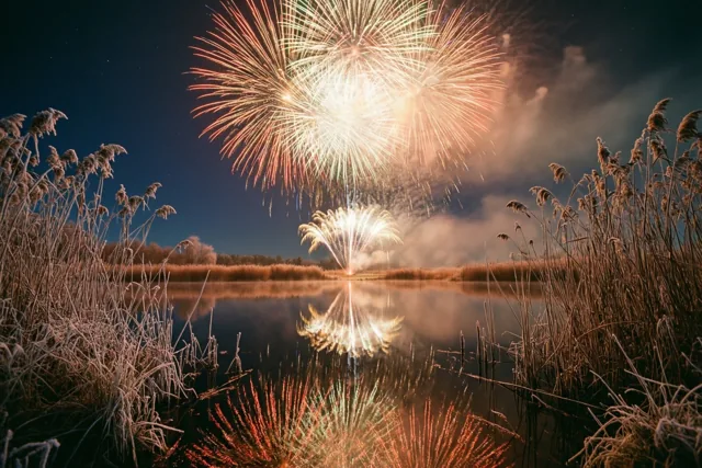 Warme wensen langs het riet