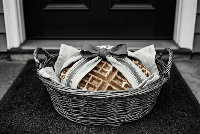 Een wafel als kleine dankjewel