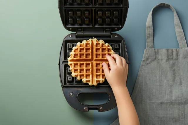 De eerste wafel is voor jou
