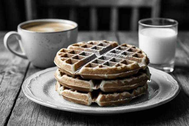 Oma's wafels met suiker