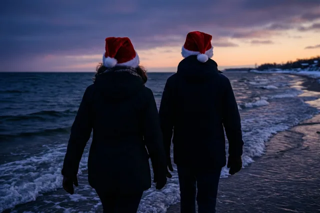 Met kerst langs de waterlijn