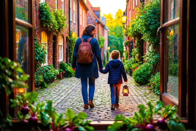 Sint-Maarten verlicht onze wandeling