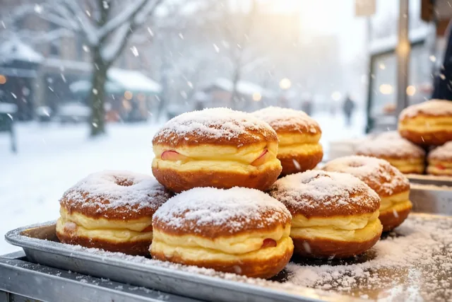 Een zoete wintergroet met appelbeignets