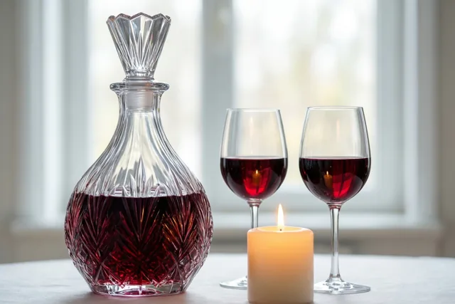 Een rustig glas met Kerst