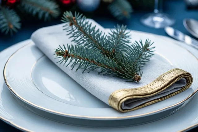 Een verfijnde kerst aan tafel