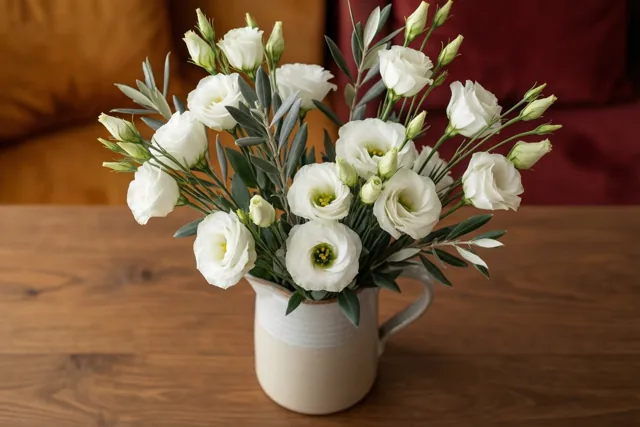 Bloemen als teken van steun