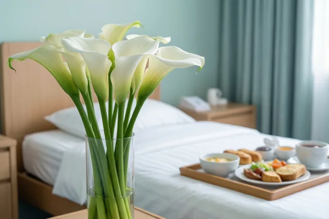 Witte bloemen voor je herstel