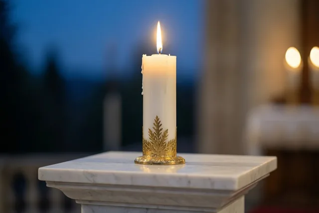 Je communie in een gouden gloed
