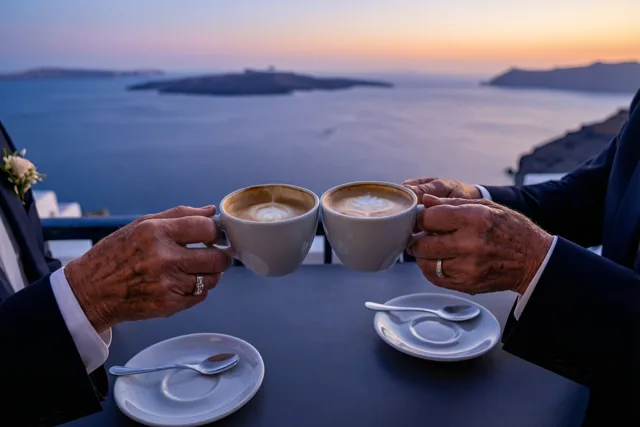 Op alle koffies samen