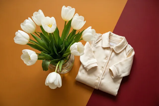 Tulpen voor jullie kleine schat