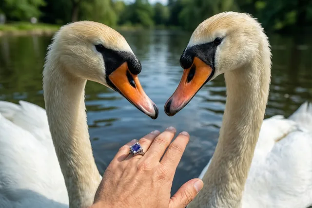 Twee zwanen, één liefdesverhaal