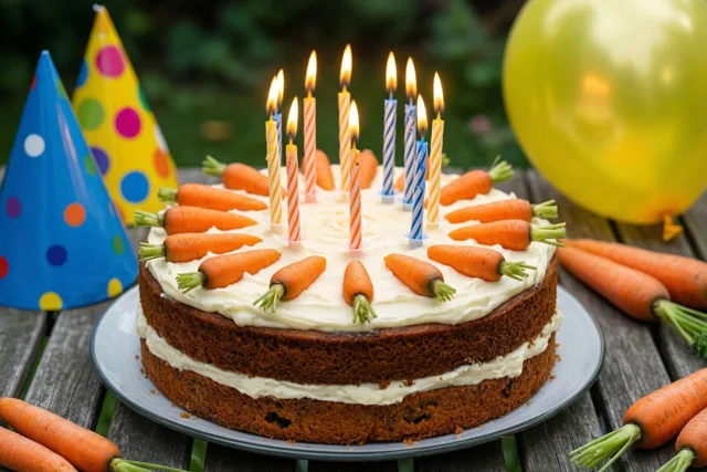 Worteltaart voor jouw verjaardag