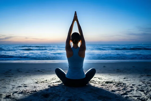 Goedemorgen met strandyoga