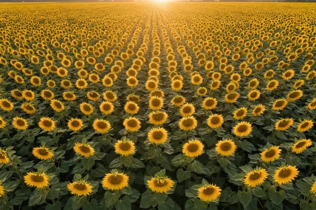 Een veld vol warme wensen