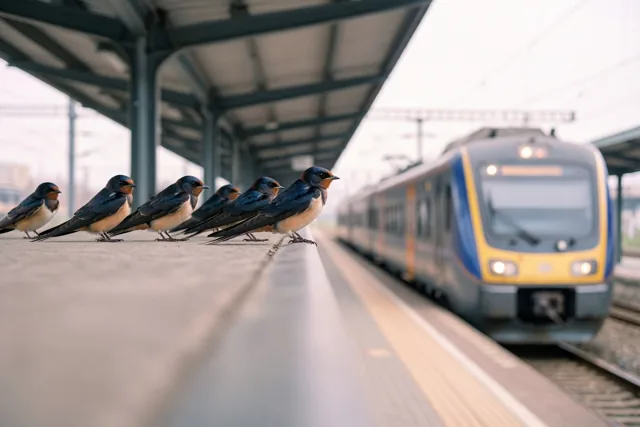 Zwaluwen blijven nog wat wachten