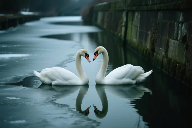 Met twee door de winter