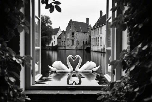 Liefde door het raam