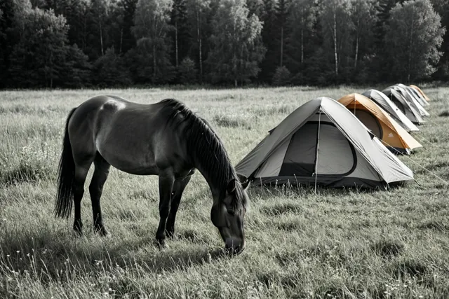 Een paard als vakantiebuur