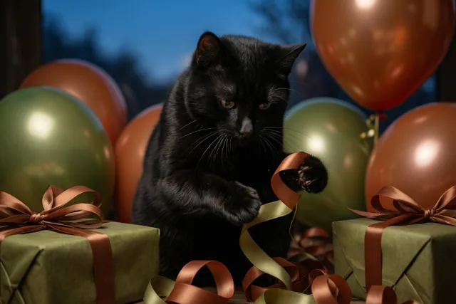 Feest onder kattenpootjes