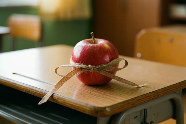 Een appel vol waardering