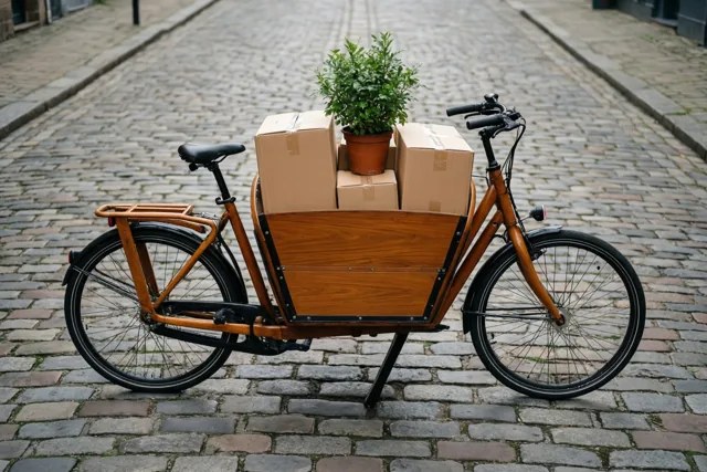 Een bakfiets vol thuisgevoel