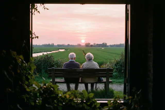 Een bankje voor jullie twee