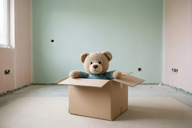 Beertje ontdekt zijn nieuwe kamer