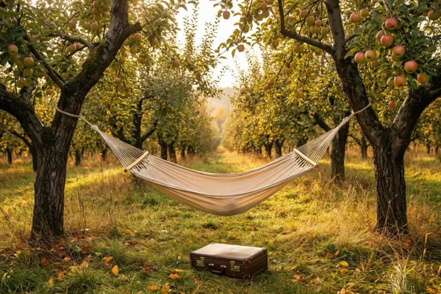 Pensioen tussen de appelbomen
