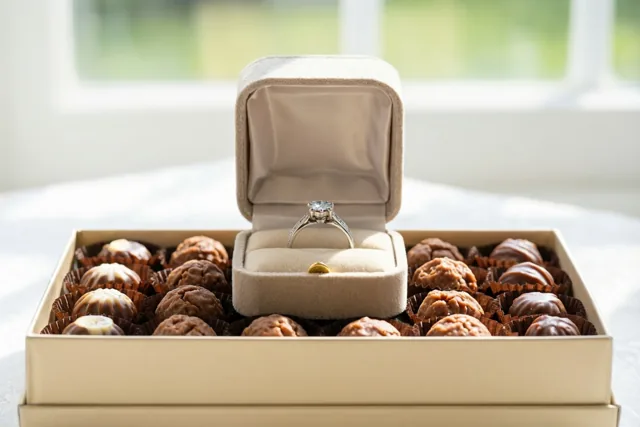 Pralines voor een mooie belofte