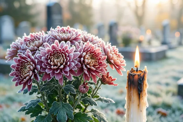 Chrysanten voor een stille ochtend