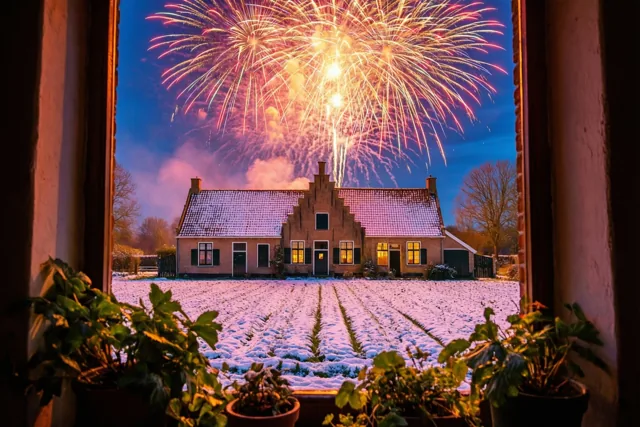 Van thuis uit een warm nieuwjaar
