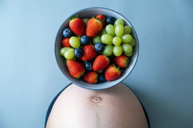 Een fruitig buikmoment