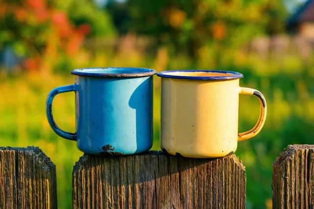 Blauw en geel bij elkaar