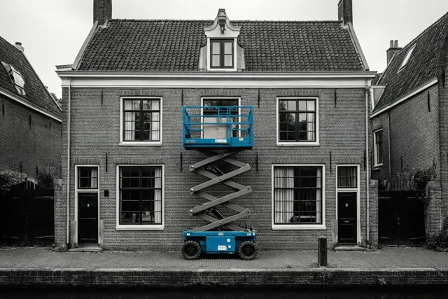 Hogerop aan de reien