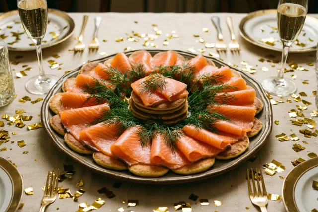 Feestelijk het jaar in met zalm