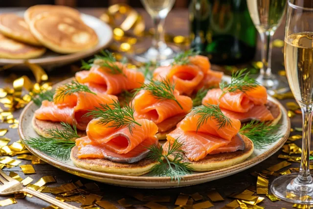 Kleine hapjes voor groot nieuwjaarsgeluk
