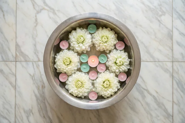 Diwali in zachte pasteltinten