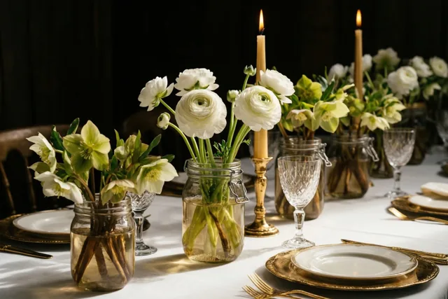 Communie vieren tussen de bloemen
