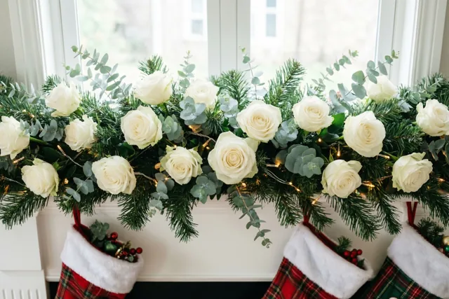 Een bloemrijke Kerst thuis