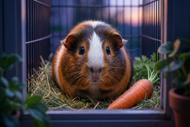 Een cavia vol waardering