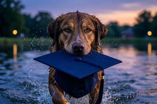 Een plons voor je diploma