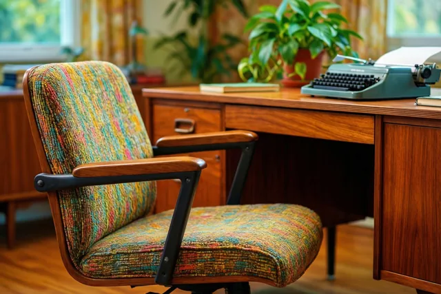 Een kleurrijke werkstart in retrostijl