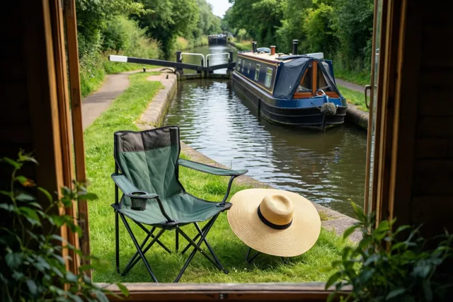 Vakantie aan het sluisje