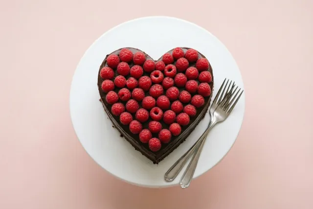 Een chocoladehart voor jou