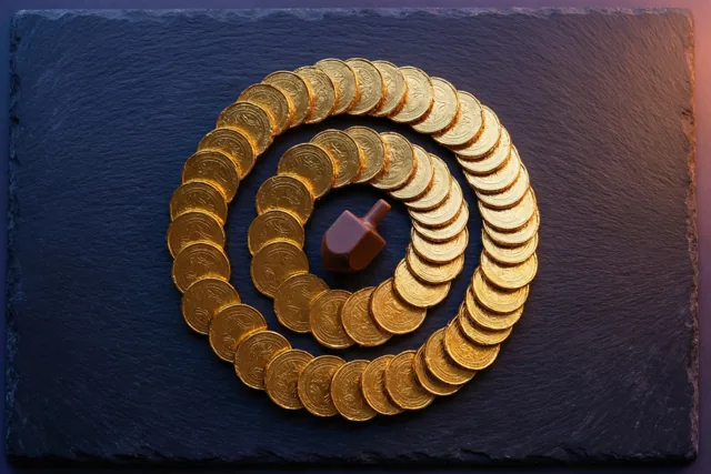 Gouden zoetigheid voor Chanoeka