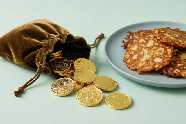Chanoeka met een gouden randje