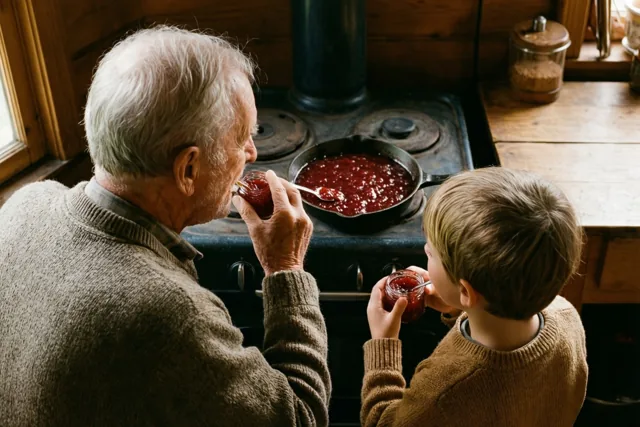 Een lepeltje bij opa